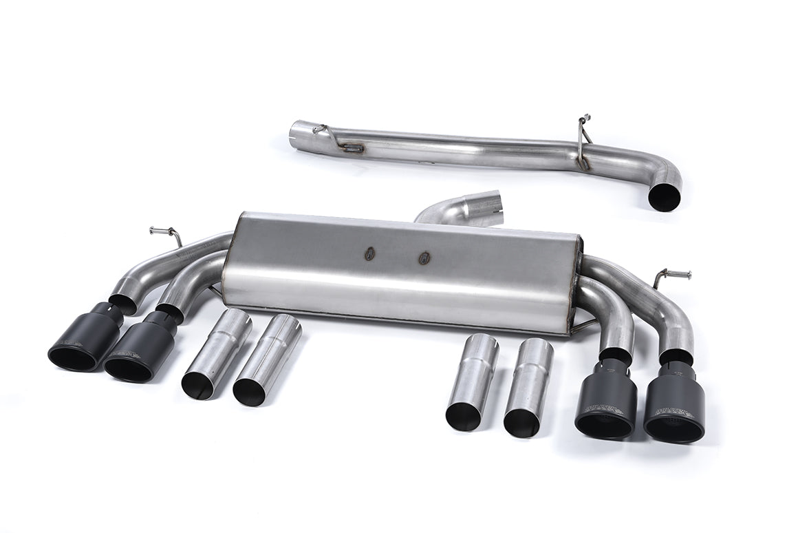 Milltek Cat-back Exhaust - Audi S3 2.0 TFSI quattro Saloon & Cabrio 8V/8V.2 (Non-GPF Equipped Models Only) 2013-2018