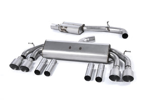 Milltek Cat-back Exhaust - Audi S3 2.0 TFSI quattro Saloon & Cabrio 8V/8V.2 (Non-GPF Equipped Models Only) 2013-2018