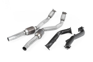 Milltek Large Bore Downpipes and Hi-Flow Sports Cats Exhaust - Audi S7 Sportback 4.0 TFSI quattro S tronic 2012-2018