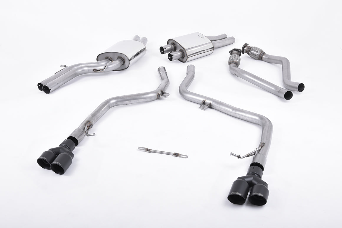 Milltek Cat-back Exhaust - Audi S4 3.0 Supercharged V6 B8 2009-2012
