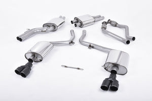 Milltek Cat-back Exhaust - Audi S5 3.0 TFSI B8 Coupé & Cabriolet (S tronic) 2009-2011
