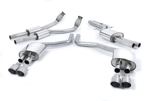 Milltek Cat-back Exhaust - Audi S6 4.0 TFSI C7 quattro 2012-2018