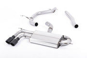 Milltek Particulate Filter-back Exhaust - Audi A3 2.0 TDI 170bhp 2WD 3 door DPF 2008-2012