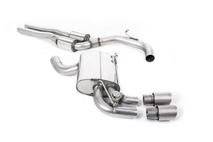 Milltek Cat-back Exhaust - Audi RS3 Sportback S tronic (8P) 2011-2012
