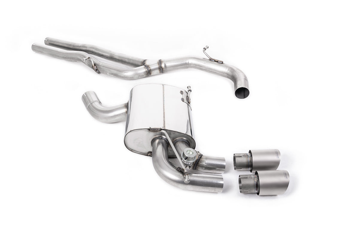 Milltek Cat-back Exhaust - Audi RS3 Sportback S tronic (8P) 2011-2012