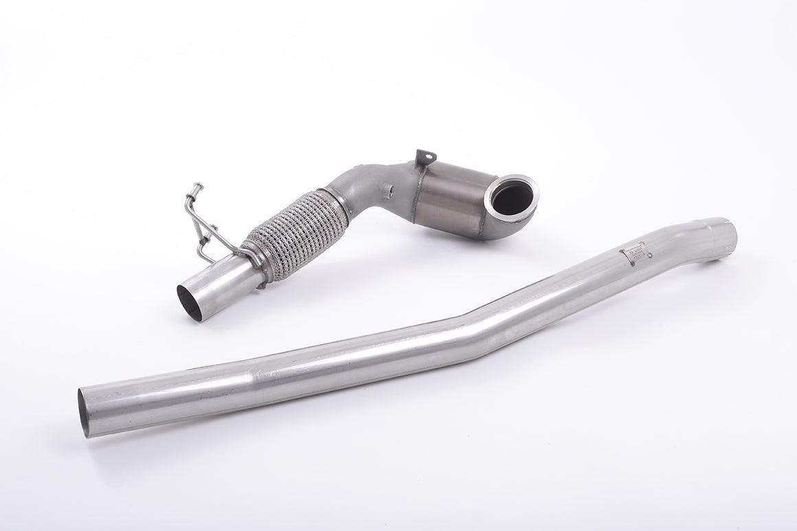 Milltek Large Bore Downpipe and Hi-Flow Sports Cat Exhaust - Audi TT Mk3 TTS 2.0TFSI Quattro (Non-OPF/GPF Models) 2015-2018