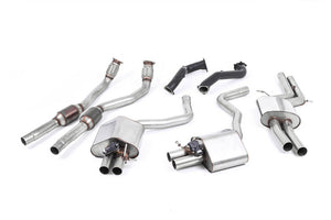 Milltek Full System Exhaust - Audi RS7 C7 Sportback 4.0 V8 TFSI biturbo inc Performance Edition 2013-2018