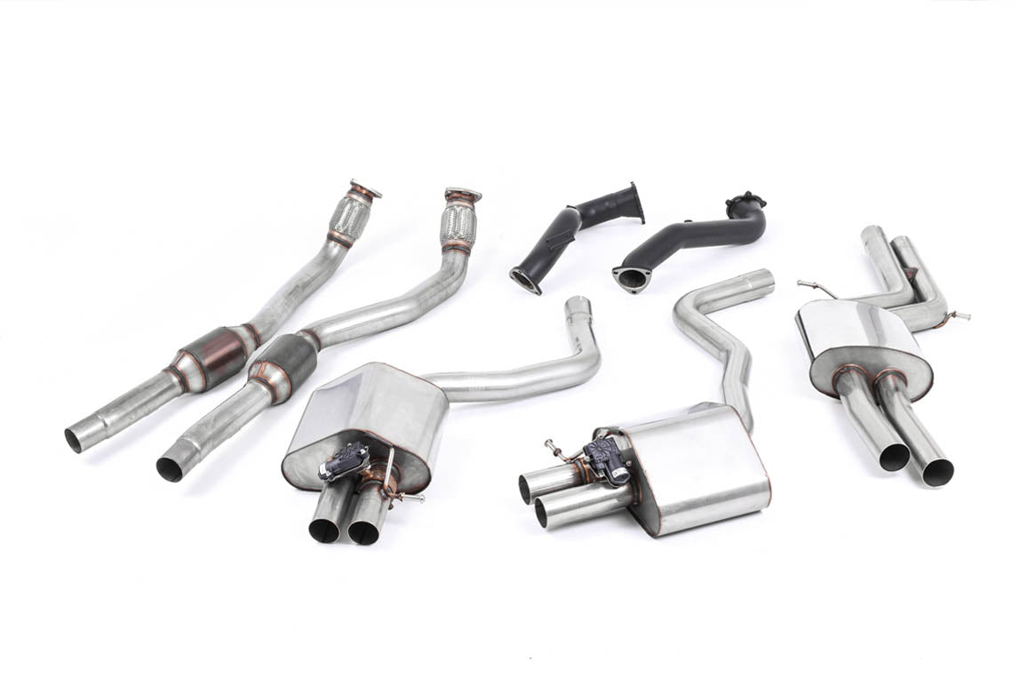 Milltek Full System Exhaust - Audi RS6 C7 4.0 TFSI biturbo quattro inc Performance Edition 2013-2018