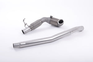 Milltek Cast Downpipe with Race Cat Exhaust - Audi TT Mk3 TTS 2.0TFSI Quattro (Non-OPF/GPF Models) 2015-2018