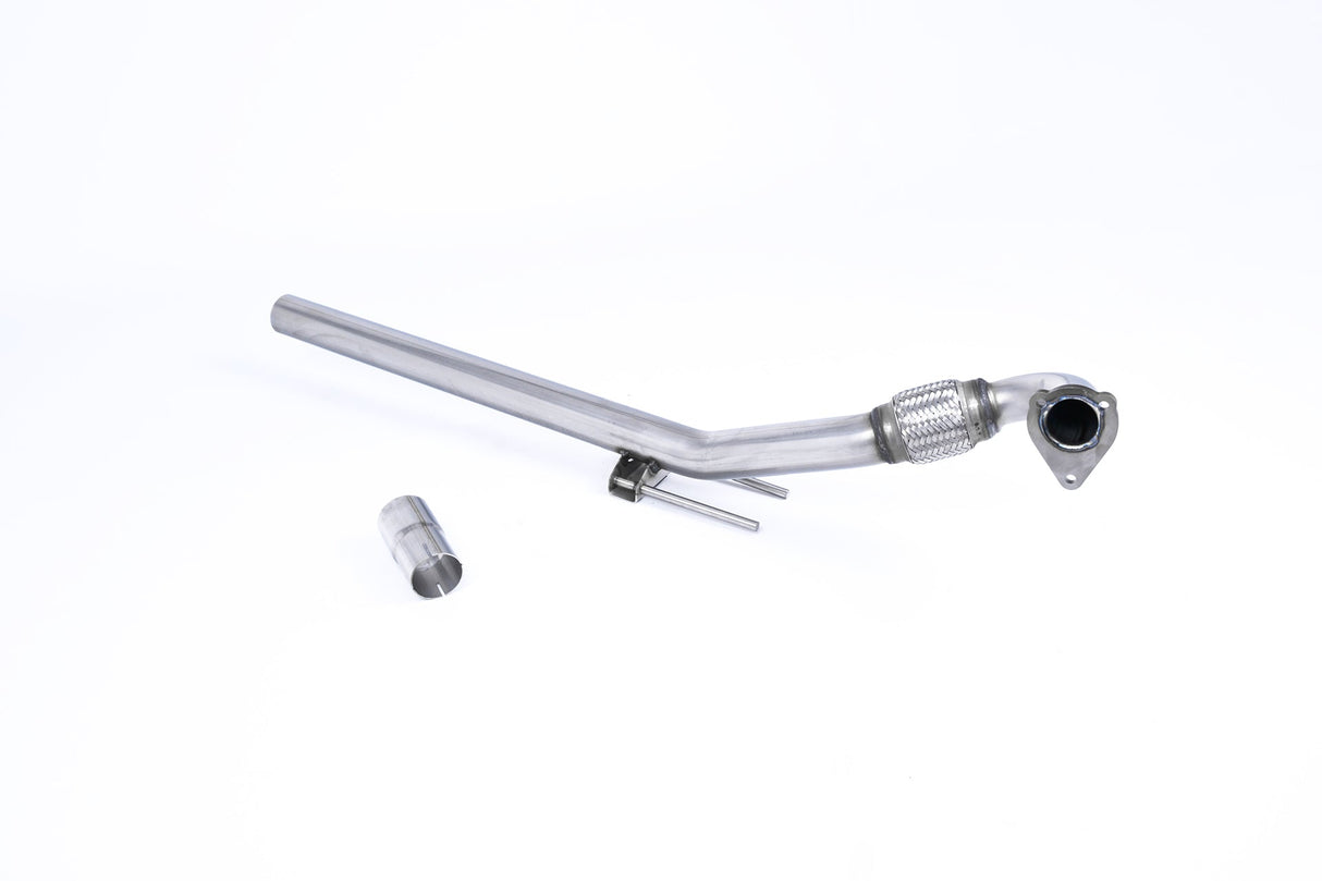 Milltek Large-bore Downpipe Exhaust - Volkswagen Golf Mk4 1.9 TDI PD and non-PD 2000-2004