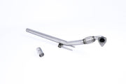 Milltek Large-bore Downpipe Exhaust - Volkswagen Bora 1.9 TDI 130 / 150 2000-2005