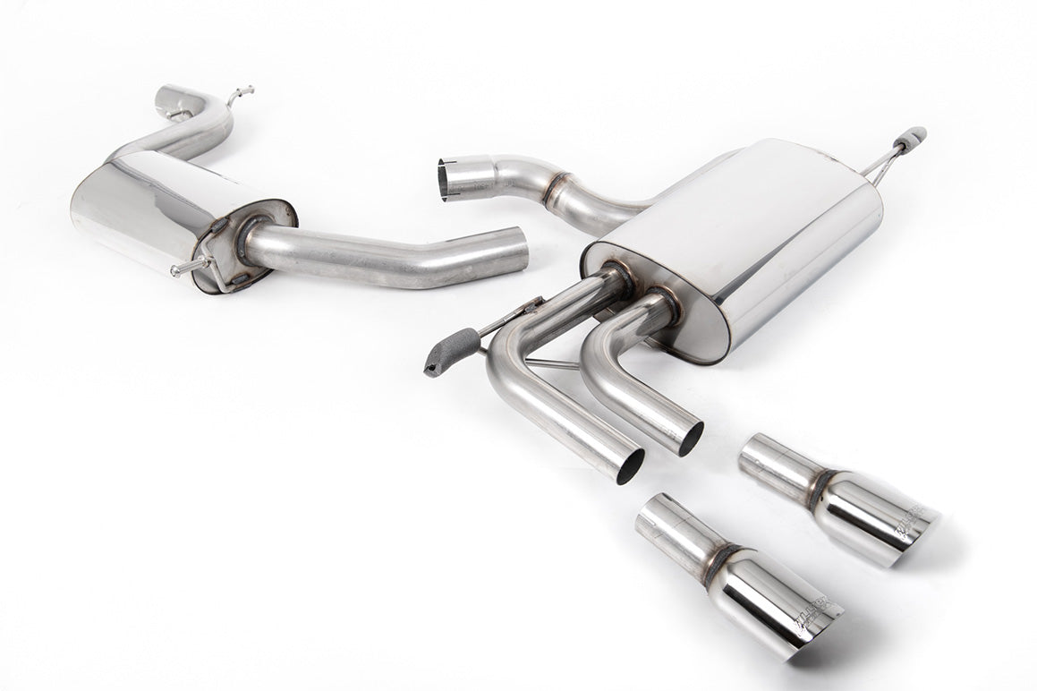 Milltek Cat-back Exhaust - Audi A3 2.0T FSI 2WD 5 door Sportback 2003-2012