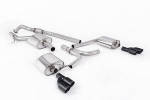 Milltek Cat-back Exhaust - Audi A5 Coupé S line 2.0 TFSI 2WD and quattro S tronic 2008-2023
