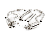 Milltek Cat-back Exhaust - Audi S5 3.0 V6 Turbo Sportback B9 (Sport Diff Models Only & without Brace Bars) 2017-2023