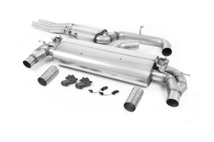 Milltek Cat-back Exhaust - Audi RS3 Saloon / Sedan 400PS (8V MQB) - Non-OPF/GPF Models 2017-2023
