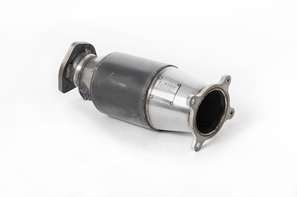 Milltek Large Bore Downpipe and Hi-Flow Sports Cat Exhaust - Audi A4 2.0 TFSI B9 Quattro Saloon & Avant (Non OPF/GPF Models & Without Brace Bars) 2016-2023