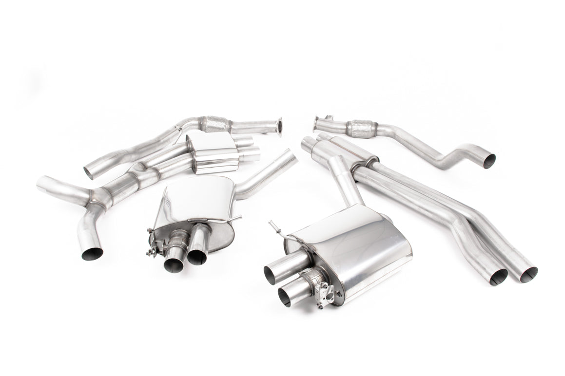 Milltek Cat-back Exhaust - Audi RS4 B9 2.9 V6 Turbo Avant (OPF/GPF Models) 2019-2023