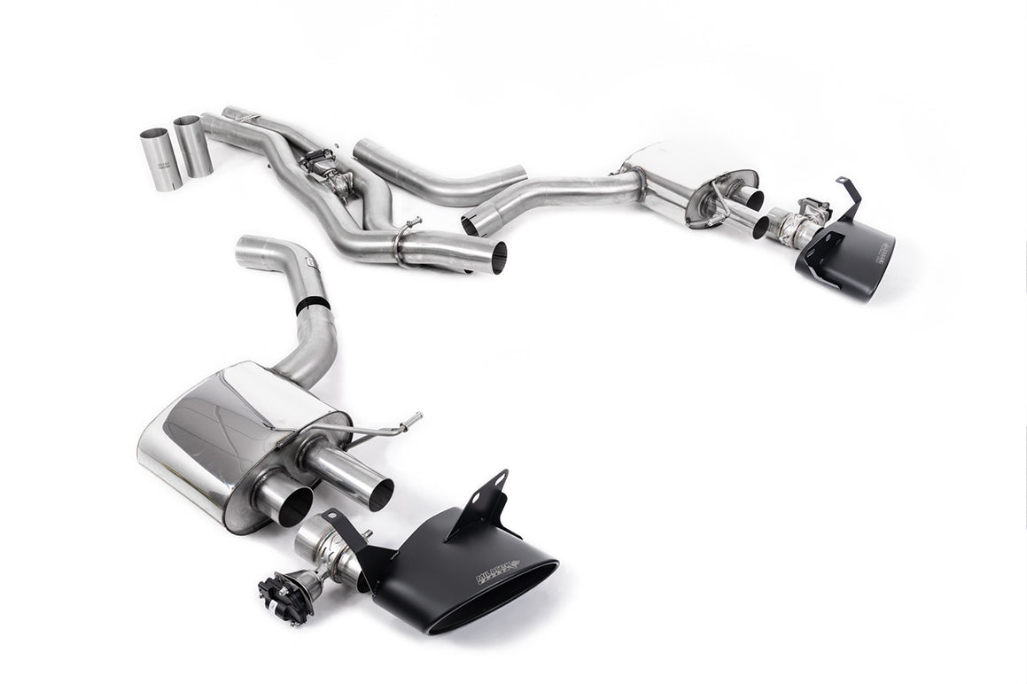 Milltek Front Pipe-back Exhaust - Audi RS7 C8 4.0 V8 bi-turbo (Non OPF/GPF US/ROW Models) 2019-2023