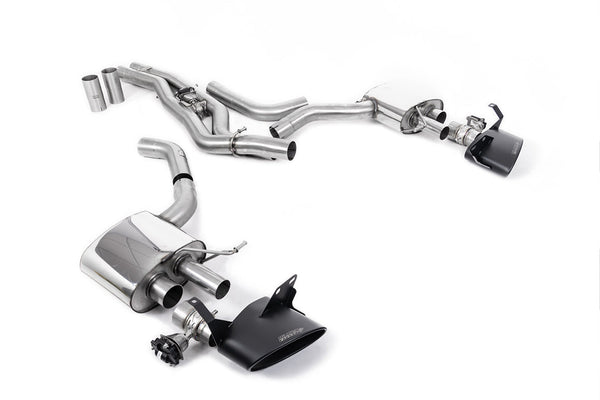 Milltek Front Pipe-back Exhaust - Audi RS7 C8 4.0 V8 bi-turbo (OPF/GPF Models) 2019-2023