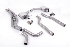 Milltek Cat-back Exhaust - Audi RS6 C8 4.0 V8 bi-turbo (Non OPF/GPF Models - USA/ROW Models) 2020-2023