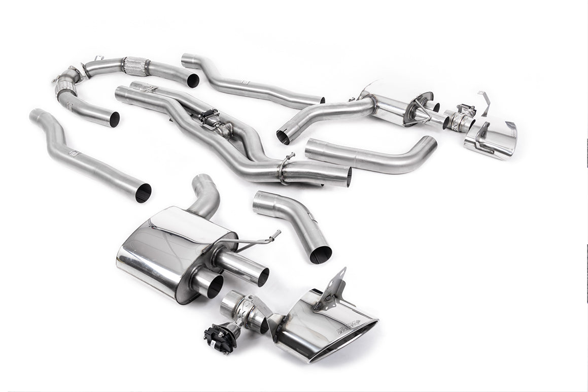 Milltek Cat-back Exhaust - Audi RS6 C8 4.0 V8 bi-turbo (Non OPF/GPF Models - USA/ROW Models) 2020-2023