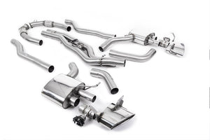 Milltek Cat-back Exhaust - Audi RS6 C8 4.0 V8 bi-turbo (Non OPF/GPF Models - USA/ROW Models) 2020-2023