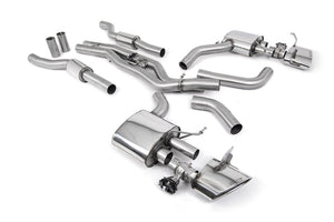 Milltek Cat-back Exhaust - Audi RS6 C8 4.0 V8 bi-turbo (Non OPF/GPF Models - USA/ROW Models) 2020-2023
