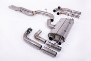 Milltek Particulate Filter-back Exhaust - Audi RS3 Saloon/Sedan 400PS (8Y MQB EVO) - OPF/GPF Models 2021-2023