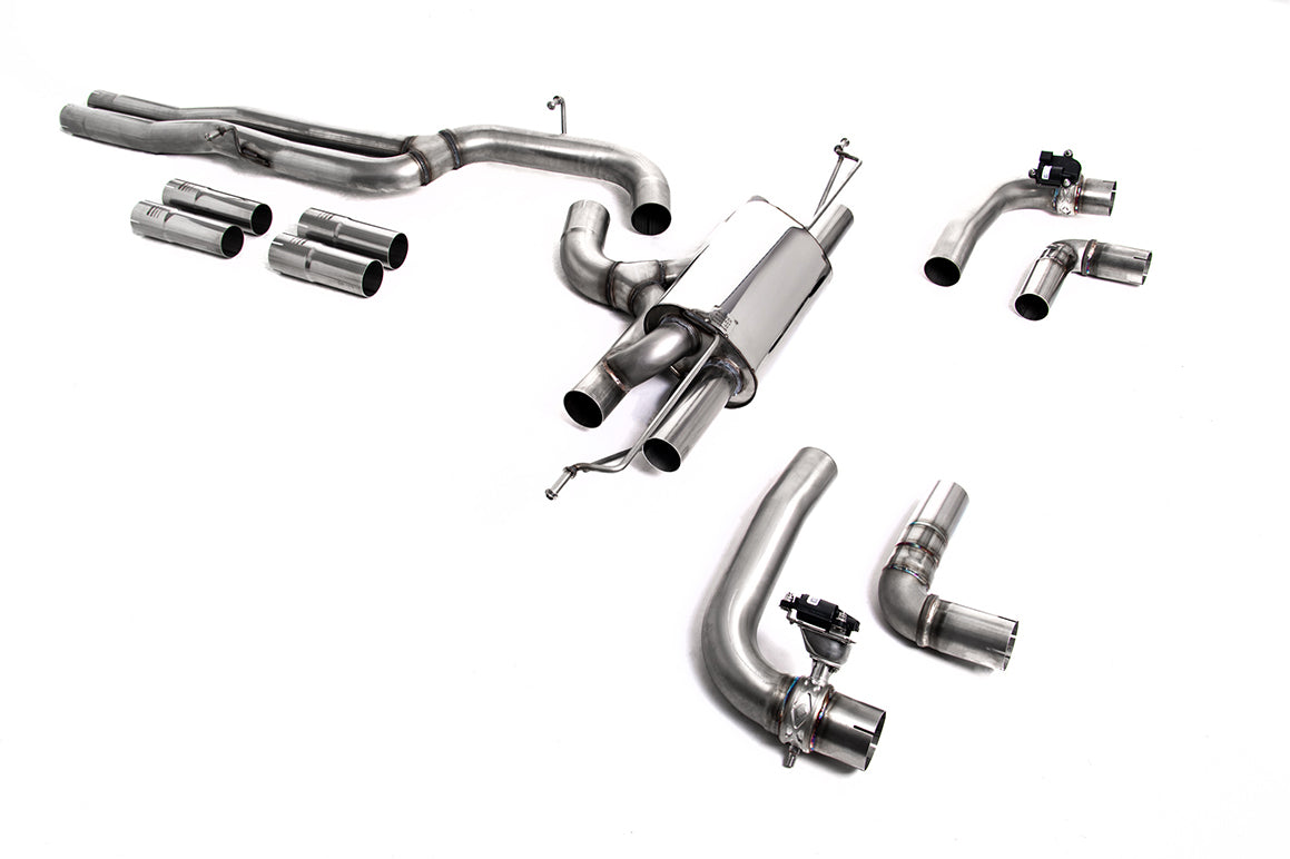 Milltek Particulate Filter-back Exhaust - Audi RS3 Saloon/Sedan 400PS (8Y MQB EVO) - OPF/GPF Models 2021-2023