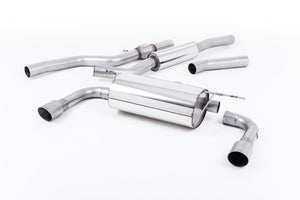 Milltek Cat-back Exhaust - BMW 4 Series F32 428i Coupé (Automatic Gearbox without Tow Bar None xDrive & N20 Engine Only) 2014-2016