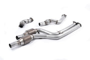 Milltek Large Bore Downpipes and Hi-Flow Sports Cats Exhaust - BMW 3 Series F80 M3 & M3 Competition Saloon (Non OPF/GPF Models Only) 2014-2018