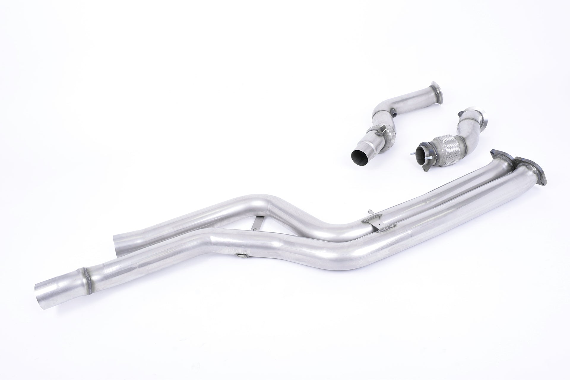 Milltek Large-bore Downpipe and De-cat Exhaust - BMW 4 Series F82/83 M4 Coupe/Convertible & M4 Competition Coupé (Non-OPF equipped models only) 2014-2018
