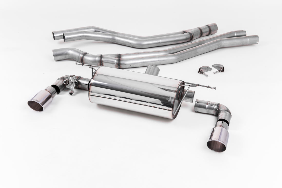Milltek Cat-back Exhaust - BMW 1 Series M140i 3 & 5 Door (F20 & F21 LCI Non-OPF & None xDrive) 2015-2018