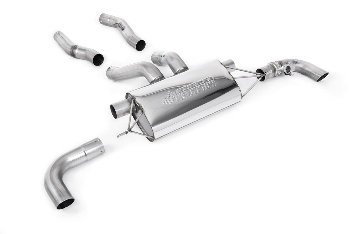 Milltek Axle Back Exhaust - BMW 2 Series M240i Coupé (G42 XDrive Non-OPF - NAS Models Only) 2022-2023