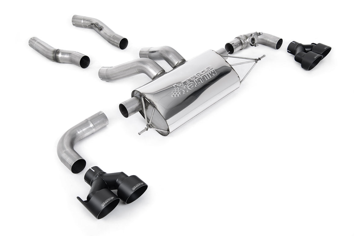 Milltek Axle Back Exhaust - BMW 2 Series M240i Coupé (G42 XDrive Non-OPF - NAS Models Only) 2022-2023