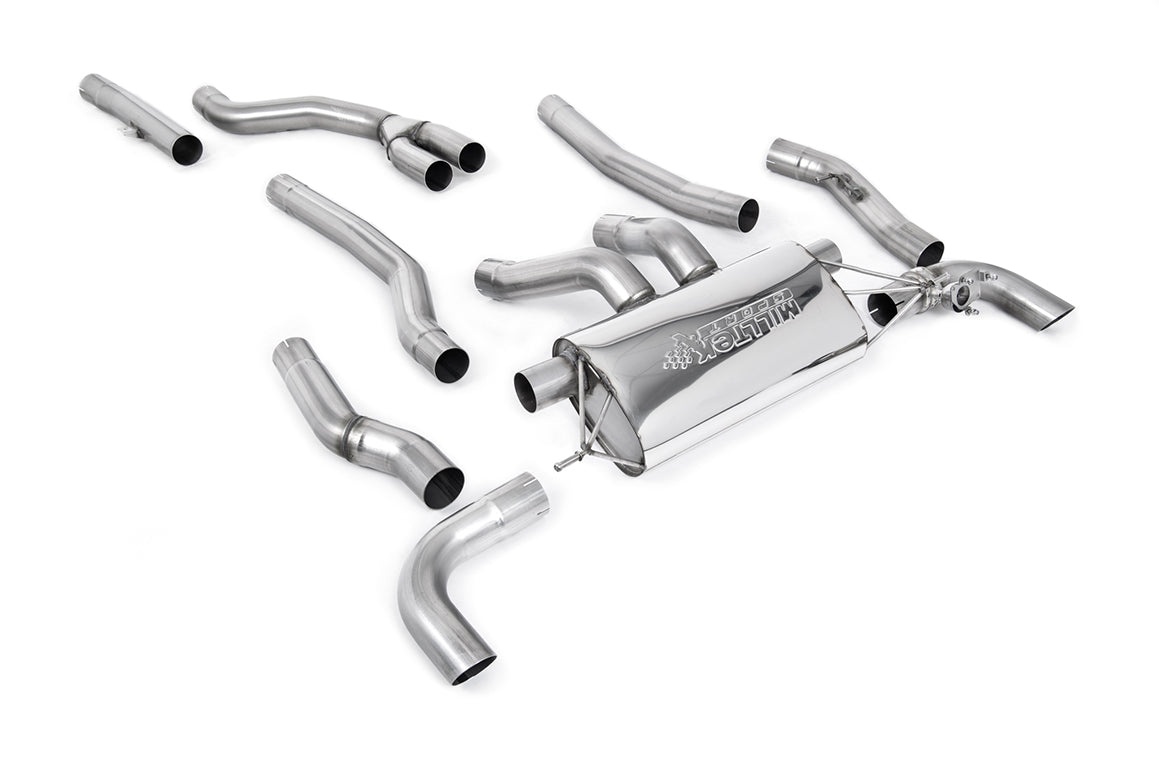 Milltek Cat-back Exhaust - BMW 2 Series M240i Coupé (G42 XDrive Non-OPF - NAS Models Only) 2022-2023
