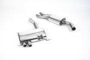 Milltek Secondary Cat-back Exhaust - BMW 1 Series 135i Coupé E82 and Cabriolet E88 (N55) 2010-2012