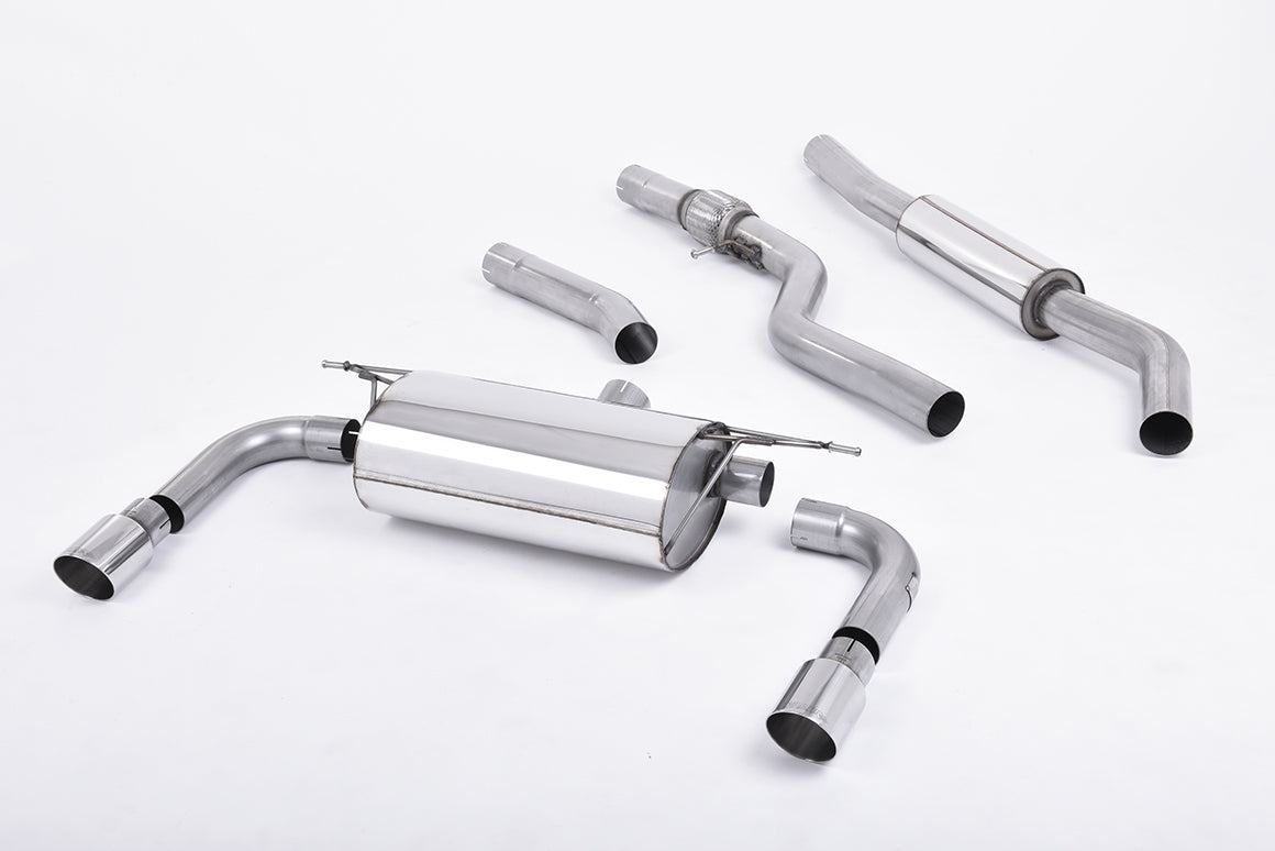 Milltek Cat-back Exhaust - BMW 3 Series F30 328i M Sport Automatic (without Tow Bar None xDrive & N20 Engine Only) 2012-2015