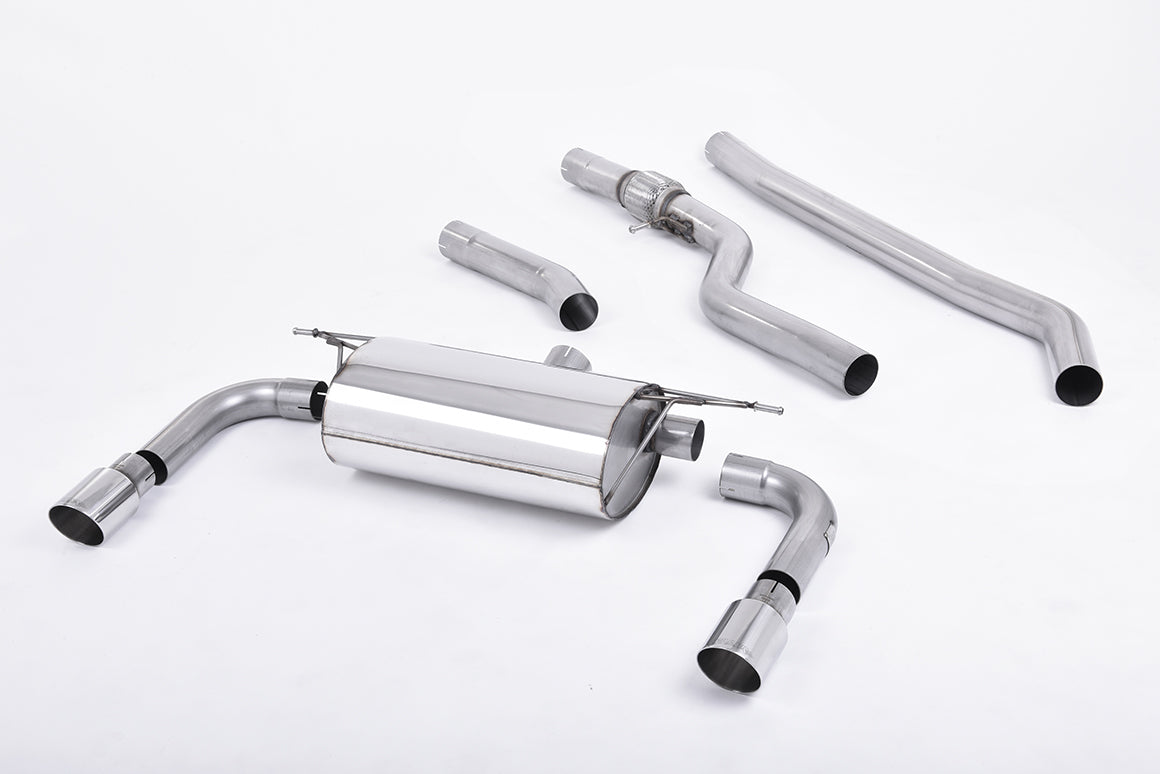 Milltek Cat-back Exhaust - BMW 3 Series F30 328i M Sport Automatic (without Tow Bar None xDrive & N20 Engine Only) 2012-2015