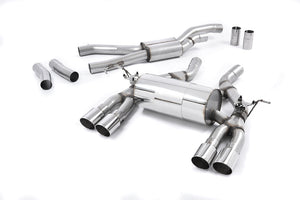Milltek Cat-back Exhaust - BMW 4 Series F82/83 M4 Coupe/Convertible & M4 Competition Coupé (Non-OPF equipped models only) 2014-2018