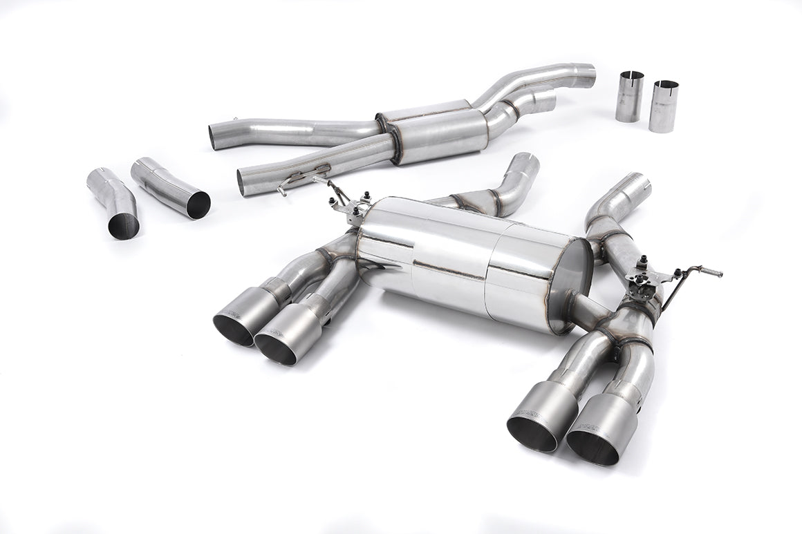 Milltek Cat-back Exhaust - BMW 4 Series F82/83 M4 Coupe/Convertible & M4 Competition Coupé (Non-OPF equipped models only) 2014-2018