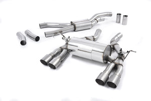 Milltek Cat-back Exhaust - BMW 4 Series F82/83 M4 Coupe/Convertible & M4 Competition Coupé (Non-OPF equipped models only) 2014-2018
