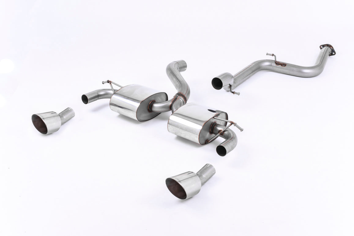 Milltek Cat-back Exhaust - Ford Focus MK2 RS 2.5T 305PS 2009-2010