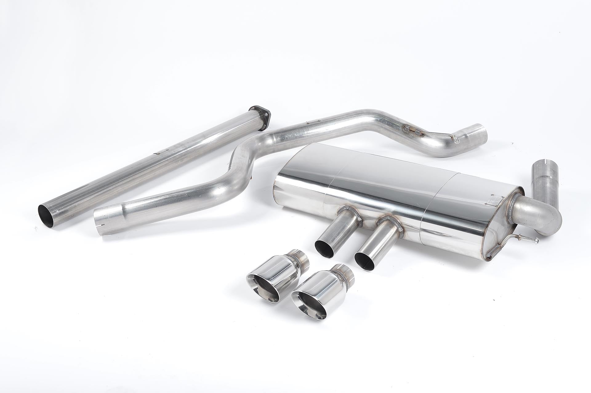 Milltek Cat-back Exhaust - Ford Focus Mk3 ST 2.0-litre EcoBoost 5-Door Hatchback 2012-2018