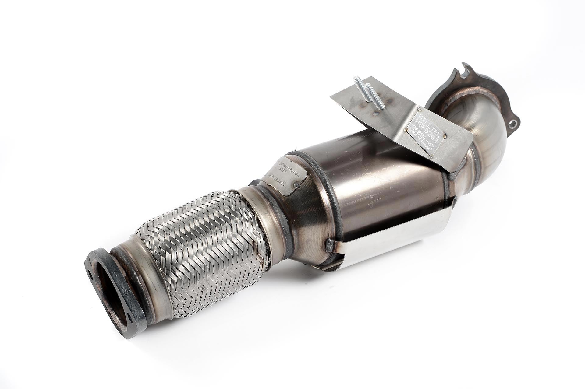 Milltek Large Bore Downpipe and Hi-Flow Sports Cat Exhaust - Ford Fiesta MK7 ST180 (2013–2017)