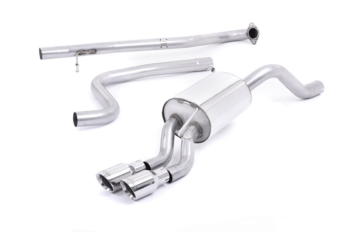 Milltek Cat-back Exhaust - Ford Fiesta Mk7/Mk7.5 1.0T EcoBoost (100/125/140PS) 2013-2017