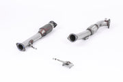 Milltek Large Bore Downpipe and Hi-Flow Sports Cat Exhaust - Ford Focus Mk2 ST 225 2005-2010