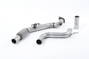 Milltek Large-bore Downpipe and De-cat Exhaust - Ford Mustang 2.3 EcoBoost (Fastback) 2015-2018