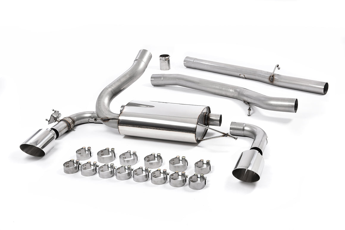 Milltek Cat-back Exhaust - Ford Focus Mk3 RS 2.3-litre EcoBoost 4wd 5-Door Hatchback 2016-2018