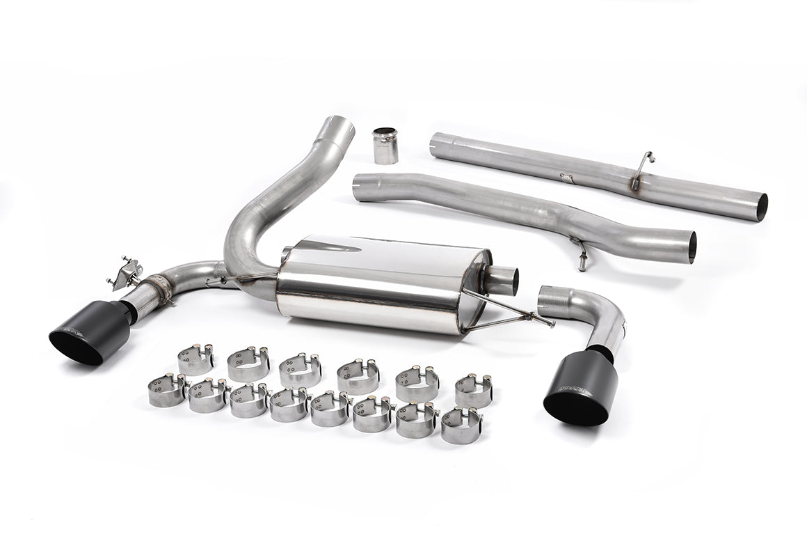 Milltek Cat-back Exhaust - Ford Focus Mk3 RS 2.3-litre EcoBoost 4wd 5-Door Hatchback 2016-2018